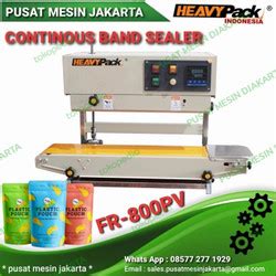 Jual Continuous Band Sealer Mesin Segel Plastik FR 800PH HEAVYPACK