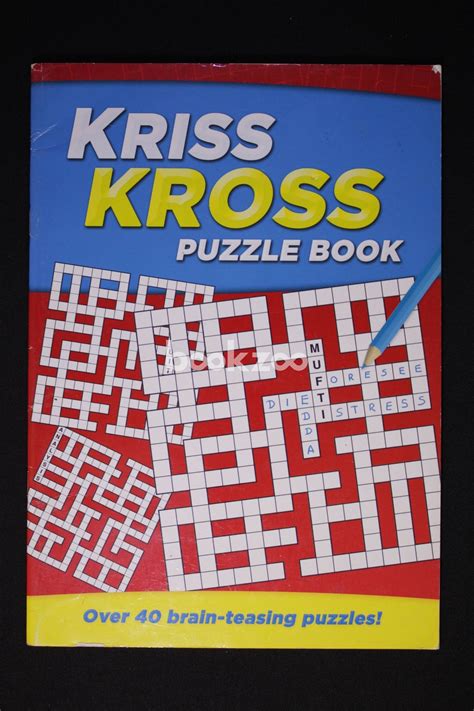Buy Kriss Kross Puzzle Book by Alligator books at Online bookstore ...
