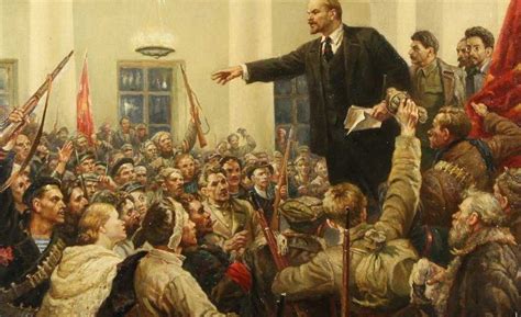 The years 1917 and 1918: the Russian Revolution. Proletarians of all ...