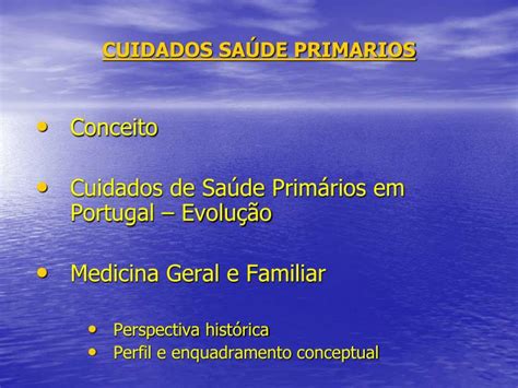 PPT CUIDADOS SAÚDE PRIMARIOS PowerPoint Presentation free download