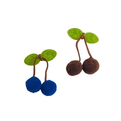 Aplique Pompom Em Poliester Cereja Cm Unidades Shopee Brasil