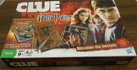 Clue World of Harry Potter Board Game Review and Rules | Geeky Hobbies