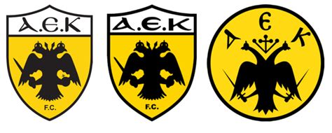 Evolution Of Football Crests Aek Athens F C Quiz By Bucoholico