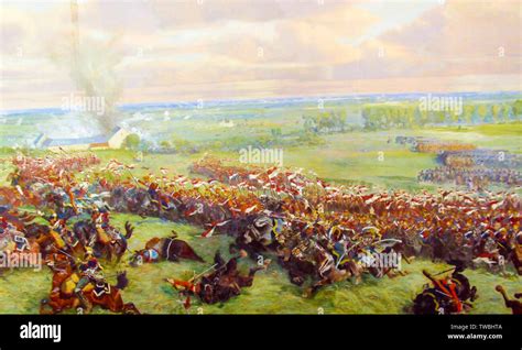 Waterloo battle paintings hi-res stock photography and images - Alamy