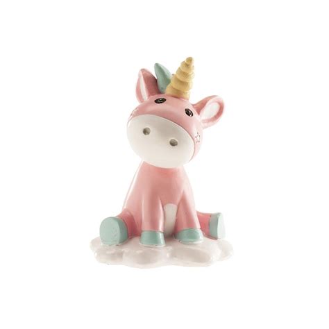 Figurine Licorne Pastel Cm