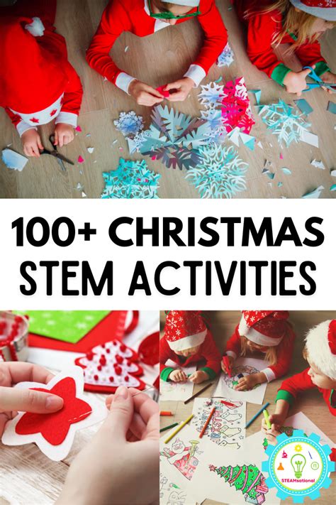 100+ Low-Prep and Festive Christmas STEM Activities