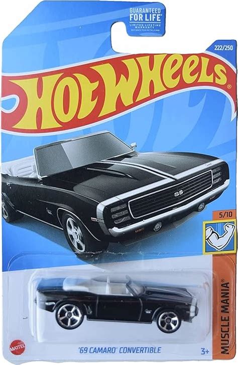 Amazon Hot Wheels 69 Camaro Convertible Toys Games