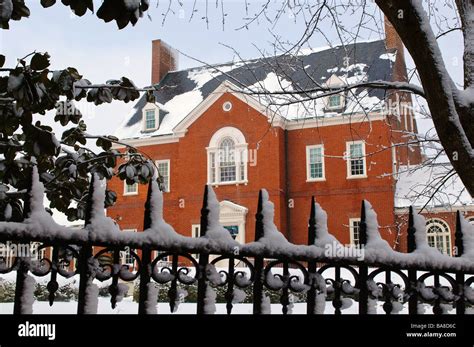 Back side View of the Governor's mansion, Annapolis, Maryland Stock ...