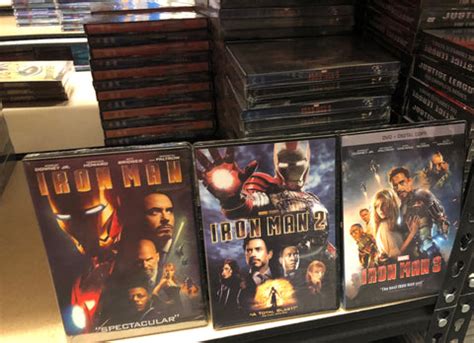 Iron Man Trilogy DVD Set Includes all 3 Movies – Blaze DVDs