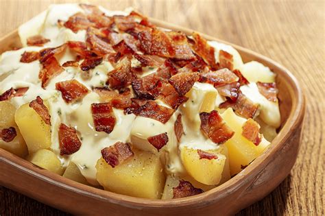 Salada Quente De Batata Bacon Receitas Ninja