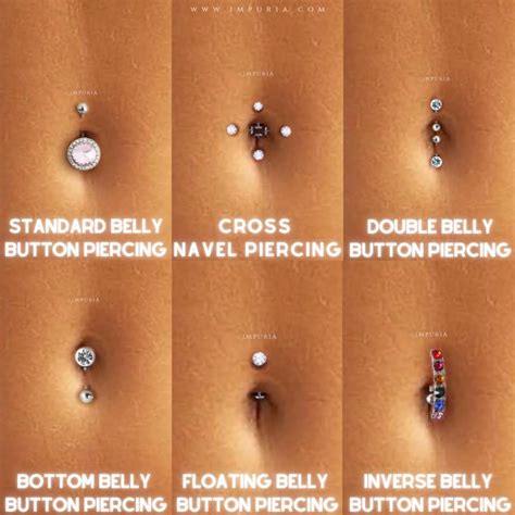 Belly Piercing 🥰 Belly Button Piercing Guide Double Belly Piercing