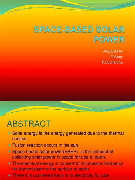 An Overview of Space-Based Solar Power: Components, Working Mechanism ...