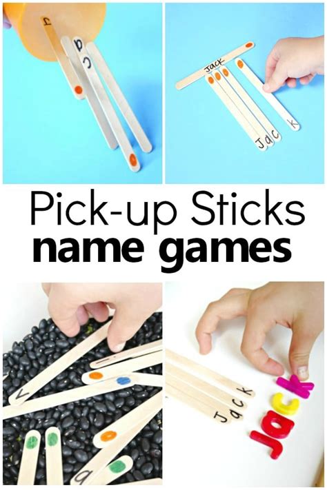 Pick Up Sticks Name Games Fantastic Fun And Learning