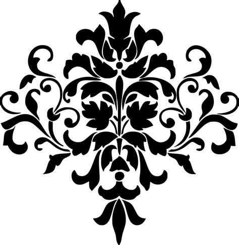 Svg Ornamental Damask Decorative Free Svg Image And Icon Svg Silh