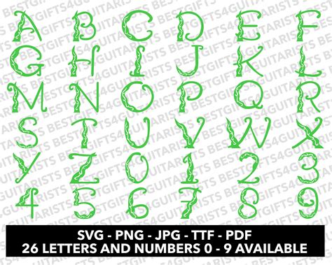 Mermaid Font SVG, Mermaid Font for Cricut, Mermaid Font SVG, PNG, Jpg ...