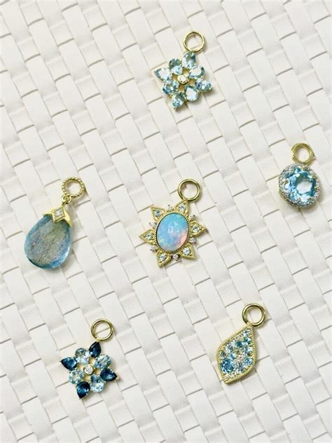 Provence Pear Shaped Earring Charms JudeFrances