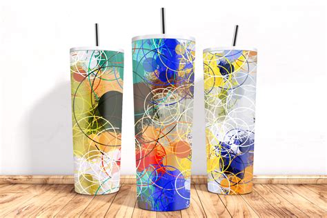 20 Oz Skinny Tumbler Abstract Geometric Graphic By 1xmerch · Creative Fabrica