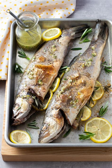 Roasted Branzino With Lemon And Herbs Thecookful