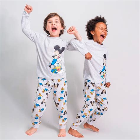 Pijama Ni O Algod N Manga Larga Mickey Disney