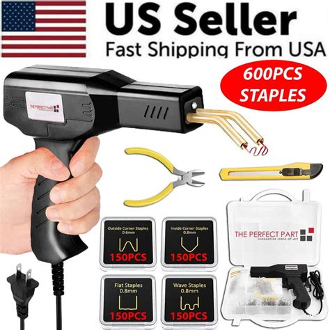 Hot Stapler Car Bumper Fender Fairing Welder Plastic Repair Kit Staples Ebay Plastic