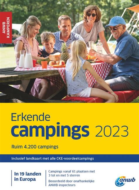 Anwb Campinggids Anwb Gids Erkende Campings 2023 Anwb