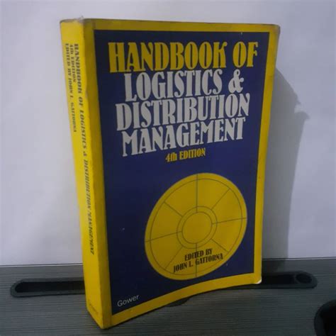 Jual Buku Import The Gower Handbook Of Logistics And Distribution