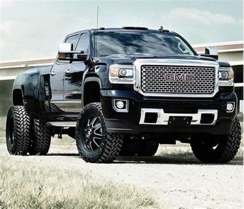 Lifted Gmc Dually Denali