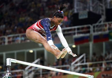 Simone Biles did just fine on uneven bars, her weakest event - The ...