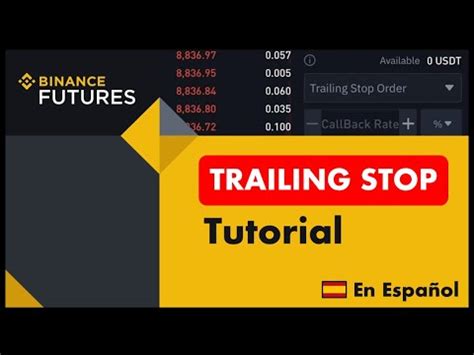 Cómo poner TRAILING STOP en BINANCE FUTURES en 2024 Tutorial en