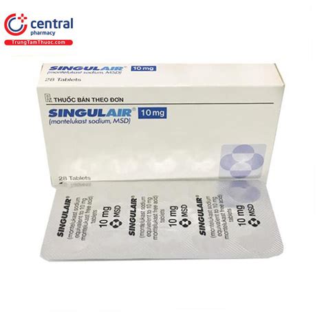 Thuốc Singulair 10mg Viên Nén Nhai Phòng Và điều Trị Hen Phế Quản