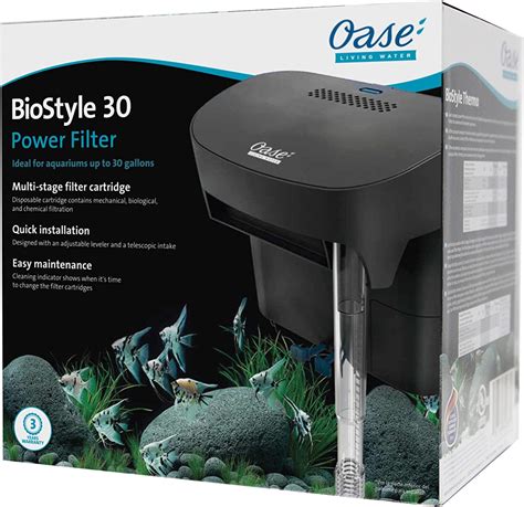 OASE BIOSTYLE HANG ON BACK 30 FILTER GREY The Hidden Reef Inc