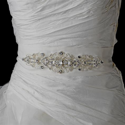 Vintage Rhinestone Bridal Belt Elegant Bridal Hair Accessories