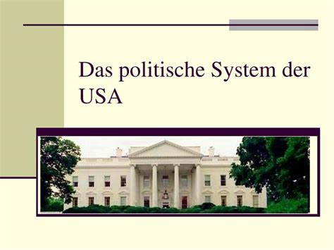 Ppt Das Politische System Der Usa Powerpoint Presentation Free