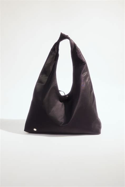 Bindle Hobo Bag Black Villa De Nuee