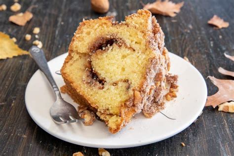 Cinnamon Walnut Coffee Cake