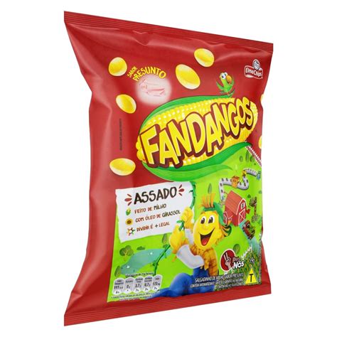 Salgadinho De Milho Presunto Elma Chips Fandangos Pacote 59g