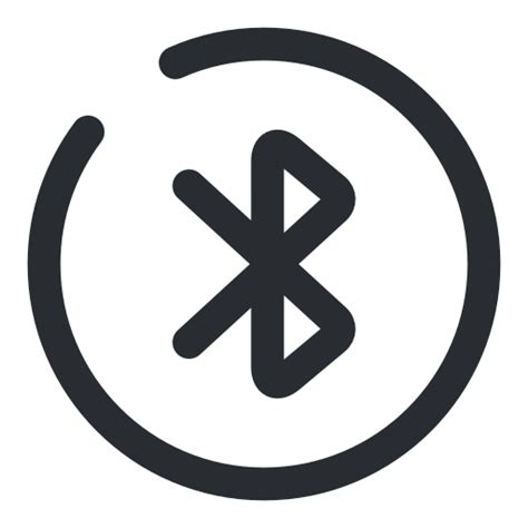 Bluetooth Lingkaran Ikon Di Iconsax Vol Broken