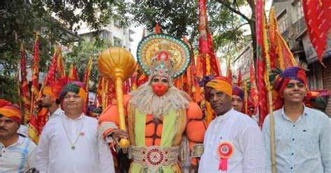 सूरत श्री सालासर हनुमान मंदिर का 18 वां वार्षिक महोत्सव शोभा यात्रा