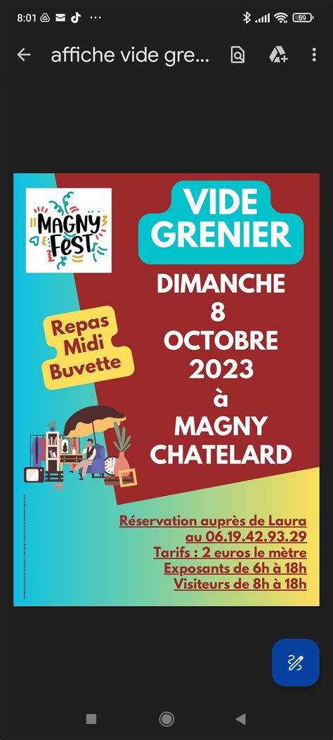 VIDE GRENIER DE MAGNY CHATELARD CC Des Portes Du Haut Doubs