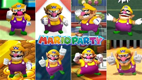 Evolution Of Wario In Mario Party Games 1998 2018 YouTube