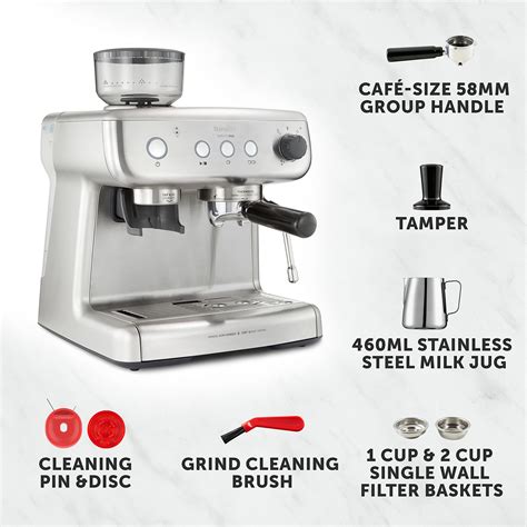 Buy Breville Barista Max Espresso Machine Latte Cappuccino Coffee