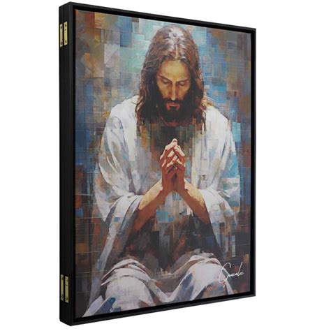 Quadro Jesus Grid Art Victoria QuadrosDecorativos