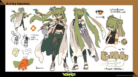 Next Five Project Voltage Hatsune Miku Pokemon Trainer Designs Revealed ...