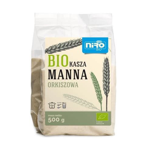 Bio Kasza Manna Orkiszowa Bio Planet G Biozdrowy