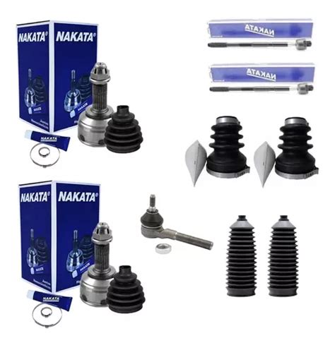 Kit Especial Coifa Axial Terminal Direção Peugeot 206 1 0