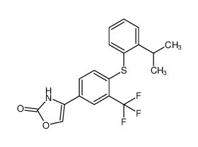 Isopropilfenil Tio Trifluorometil Fenil Oxazol