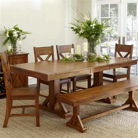 Sint Tico Foto Mesas De Comedor De Madera Modernas Lleno