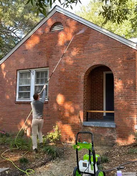 How To Diy Limewash A Brick House