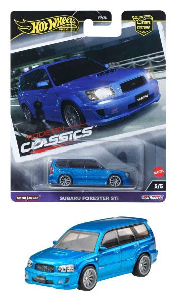 Машинка коллекционная Mattel Hot Wheels Premium Car Culture FPY86 Subaru Forester STi купить на