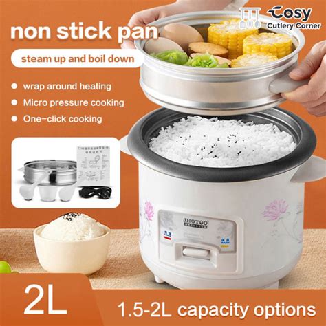 Mini Rice Cooker L L Standard Multi Function Electric Cooker With Steamer Small Hot Pot